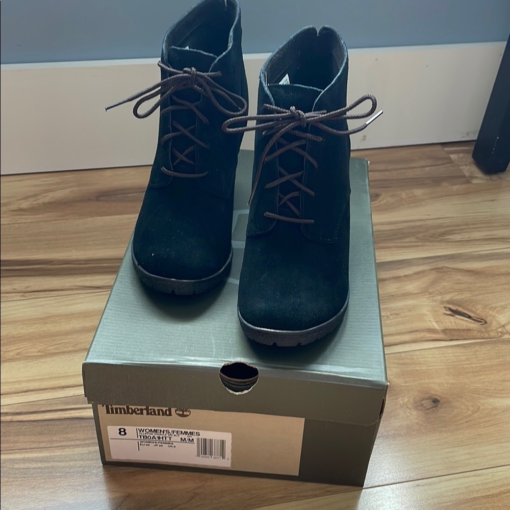 Timberland Women's Black Ankle Boots